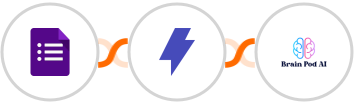 Google Forms + Straico + Brain Pod AI Integration