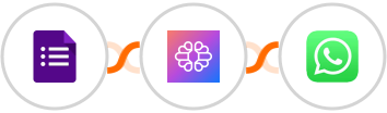 Google Forms + TextCortex AI + WhatsApp Integration