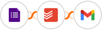 Google Forms + Todoist + Gmail Integration