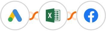 Google Lead Form + Microsoft Excel + Facebook Custom Audiences Integration