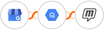 Google My Business + Google BigQuery + MailUp Integration