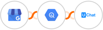 Google My Business + Google BigQuery + UChat Integration