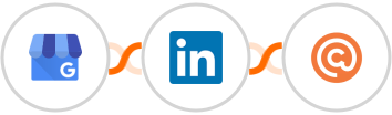 Google My Business + LinkedIn + Curated Integration