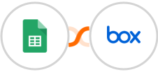 Google Sheets + Box Integration