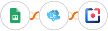 Google Sheets + D7 SMS + Tomba Integration