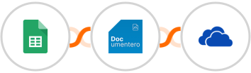 Google Sheets + Documentero + OneDrive Integration