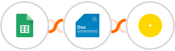 Google Sheets + Documentero + Uploadcare Integration