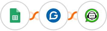Google Sheets + Gravitec.net + WhatsGrow Integration