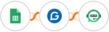 Google Sheets + Gravitec.net + WhatsRise Integration