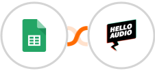 Google Sheets + Hello Audio Integration