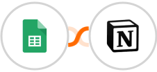 Google Sheets + Notion Integration
