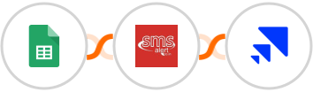 Google Sheets + SMS Alert + Saleshandy Integration