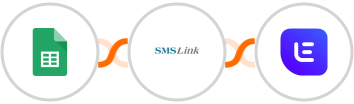 Google Sheets + SMSLink  + Lemlist Integration