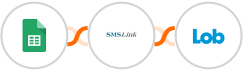 Google Sheets + SMSLink  + Lob Integration