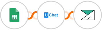 Google Sheets + UChat + SMTP Integration