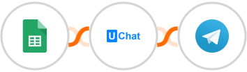 Google Sheets + UChat + Telegram Integration