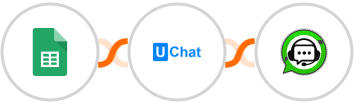 Google Sheets + UChat + WhatsGrow Integration
