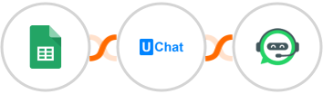 Google Sheets + UChat + WhatsRise Integration