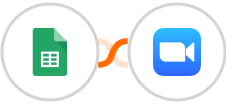 Google Sheets + Zoom Integration