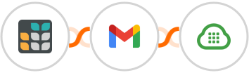 Grist + Gmail + Plivo Integration