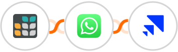 Grist + WhatsApp + Saleshandy Integration