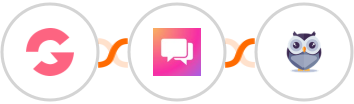 GroovePages + ClickSend SMS + Chatforma Integration