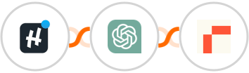 Happierleads + ChatGPT + Rows Integration