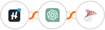 Happierleads + ChatGPT (GPT-3.5 & GPT-4) + SQL Server Integration