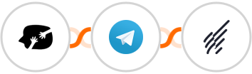 HappyForms + Telegram + Benchmark Email Integration