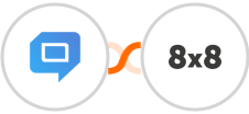 HelpCrunch + 8x8 Integration