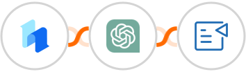 HeyForm + ChatGPT + Zoho Writer Integration