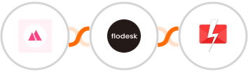 HeySummit + Flodesk + Fast2SMS Integration