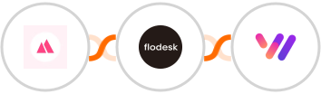 HeySummit + Flodesk + Whapi.Cloud Integration