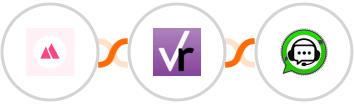 HeySummit + VerticalResponse + WhatsGrow Integration