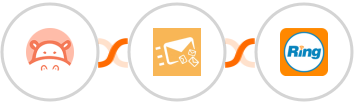 Hippo Video + Clearout + RingCentral Integration