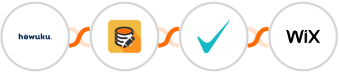Howuku + Data Modifier + EmailListVerify + Wix Integration