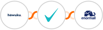 Howuku + EmailListVerify + Enormail Integration