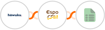 Howuku + EspoCRM + EasyCSV Integration