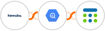 Howuku + Google BigQuery + Teamup Calendar Integration