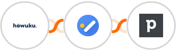Howuku + Google Tasks + Pipedrive Integration