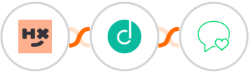 Humanitix + Dropcontact + sms77 Integration