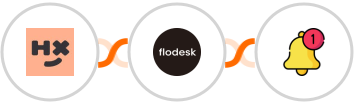 Humanitix + Flodesk + Push by Techulus Integration