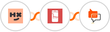Humanitix + Myphoner + SMS Online Live Support Integration