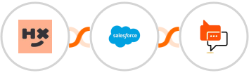 Humanitix + Salesforce Marketing Cloud + SMS Online Live Support Integration