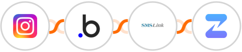Instagram Lead Ads + Bubble + SMSLink  + Zulip Integration
