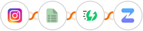 Instagram Lead Ads + EasyCSV + AiSensy + Zulip Integration