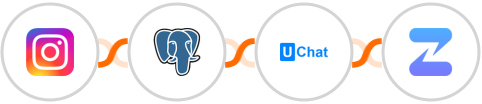 Instagram Lead Ads + PostgreSQL + UChat + Zulip Integration