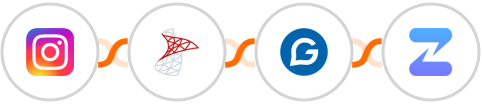 Instagram Lead Ads + SQL Server + Gravitec.net + Zulip Integration