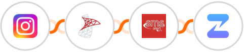 Instagram Lead Ads + SQL Server + SMS Alert + Zulip Integration