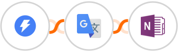 Instantly(legacy) + Google Translate + OneNote Integration